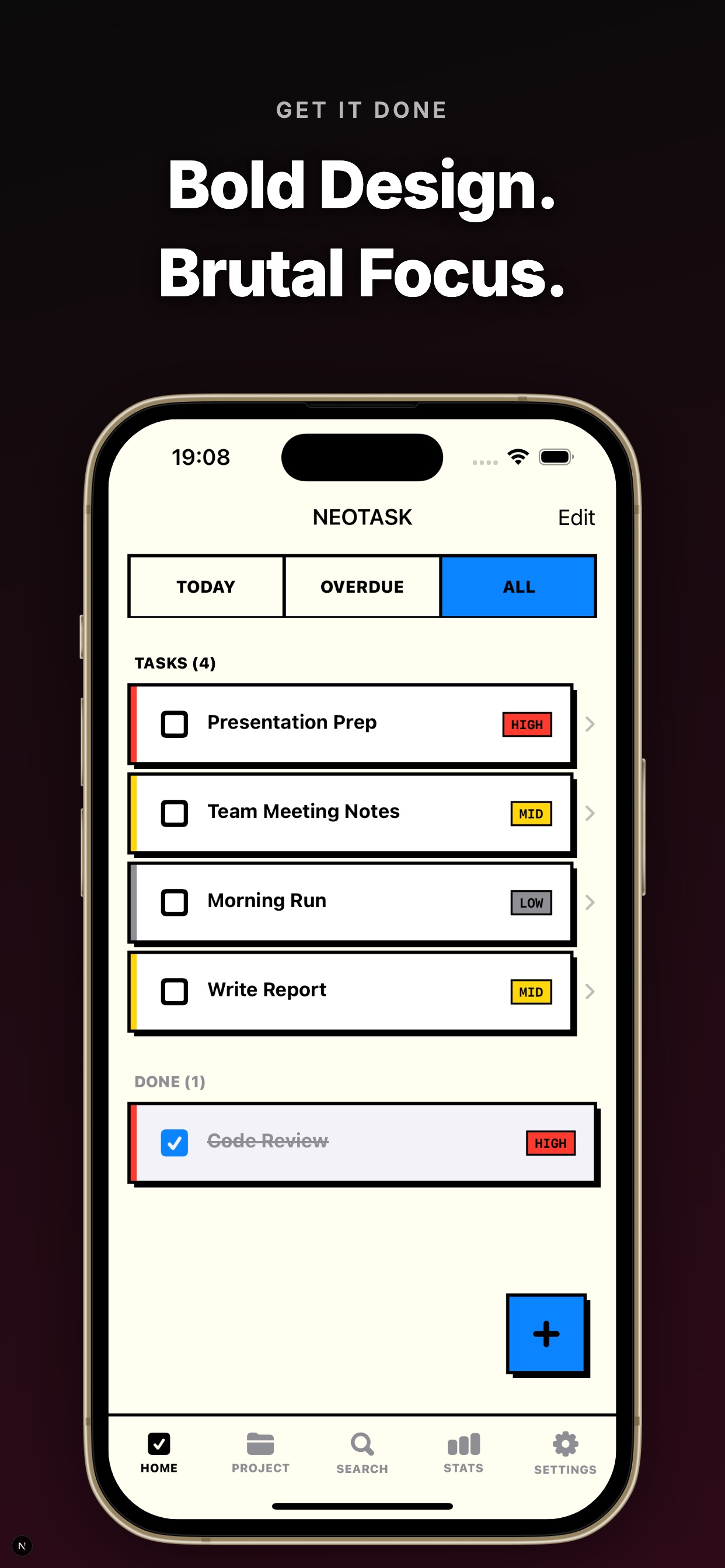 NeoTask app screenshot